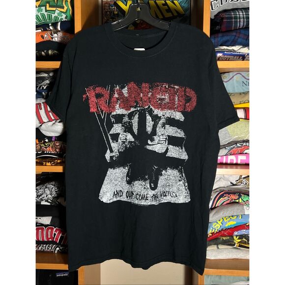 Vintage Y2K Rancid Out Come The Wolves Punk Band Tee - Picture 1 of 4